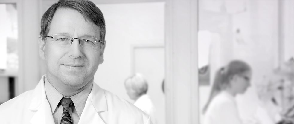 Científico en el laboratorio